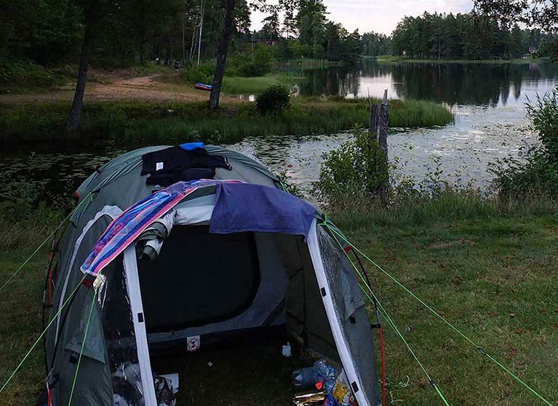 Campingplatz Lovsjoebadens