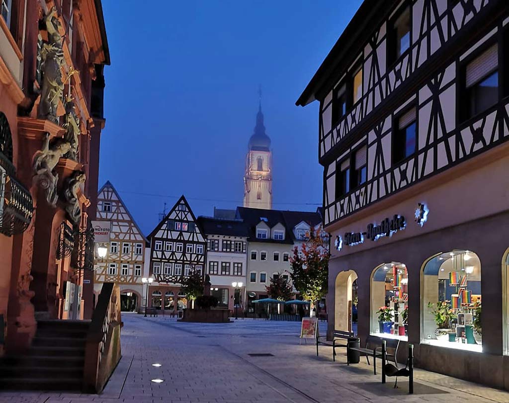 Marktplatz in Bad Mergentheim